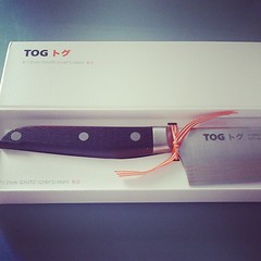 Oooooo new knife just arrived to be reviewed thx @togknives