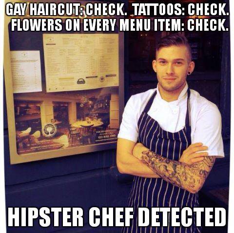 hipster chef